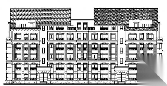 无锡长江国际花园6、41、47号住宅楼建筑施工图cad施工图下载【ID:149878128】