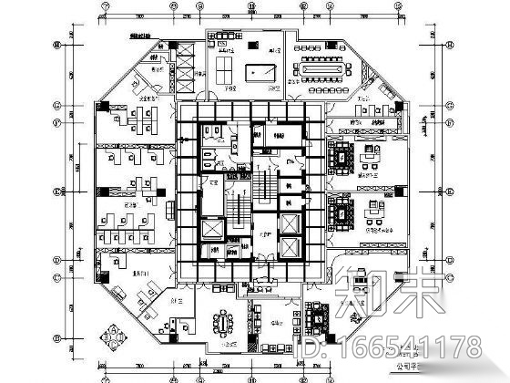 [毕业设计]呐喊室内设计公司改建设计（含手绘及效果图）cad施工图下载【ID:166541178】