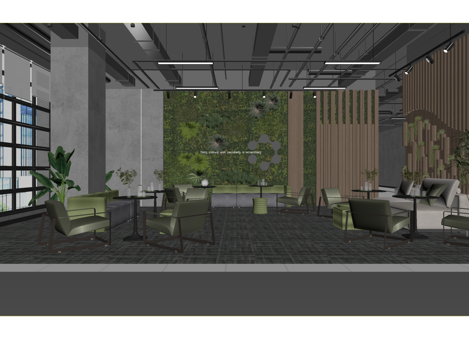 现代休息区3D模型下载【ID:1214986475】