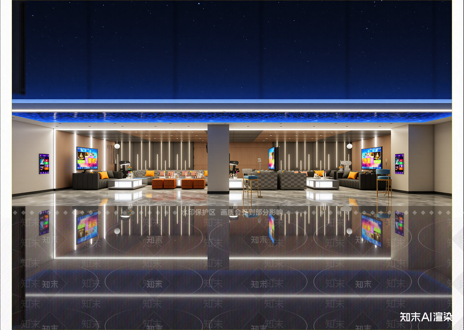 现代酒吧3D模型下载【ID:1214986500】