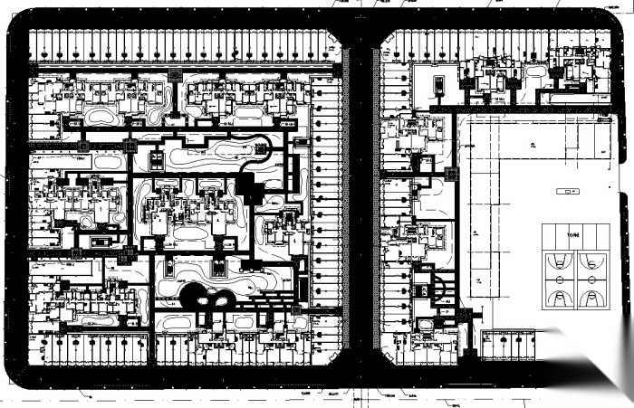 [内蒙古]国际化城市综合体居住区景观设计全套施工图施工图下载【ID:161060192】