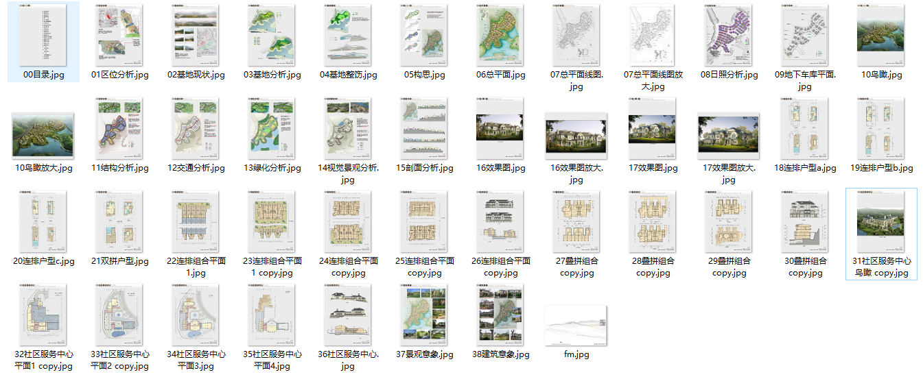 [深圳]欧陆风格庄园别墅区规划建筑设计方案cad施工图下载【ID:151522173】