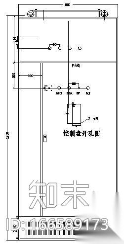 [西安]工厂控制柜成套电气设计图纸施工图下载【ID:166589173】
