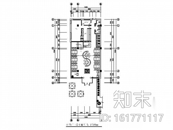 时尚现代两层火锅店室内设计施工图+效果图施工图下载【ID:161771117】