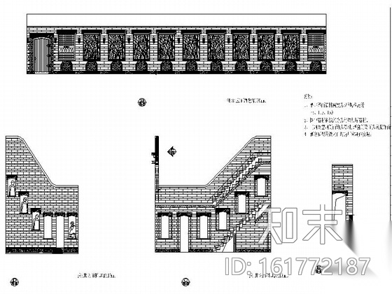 [北京]科技园区现代风格酒窖室内装修施工图cad施工图下载【ID:161772187】