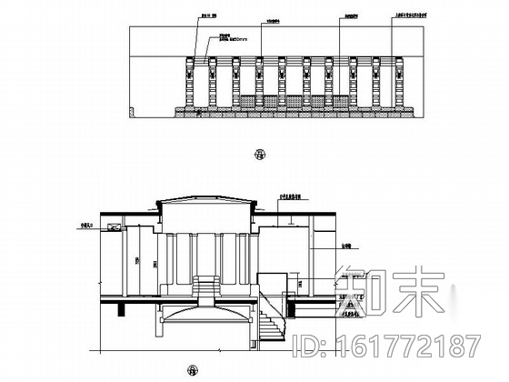 [北京]科技园区现代风格酒窖室内装修施工图cad施工图下载【ID:161772187】