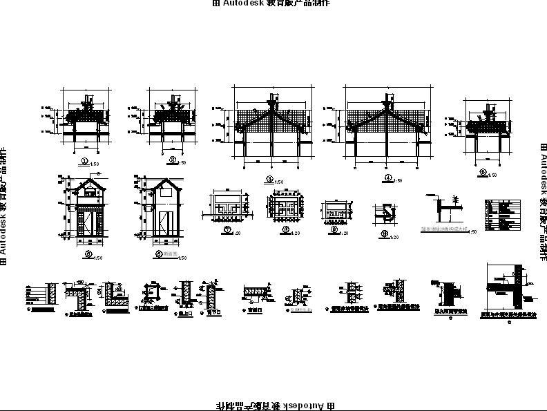 [宁夏]六层新古典风格住宅建筑设计施工图（含多套方案...施工图下载【ID:149532124】
