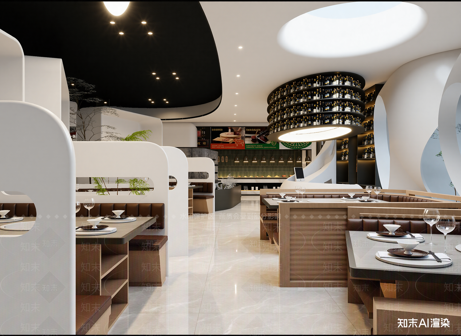 西餐厅3D模型下载【ID:1214032370】