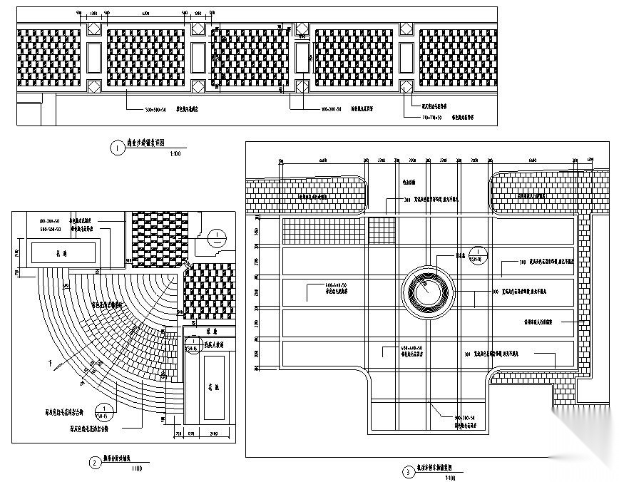 [北京]光彩国际花园居住区全套景观设计施工图（水电+...施工图下载【ID:161052111】