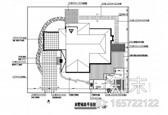 别墅景观规划设计方案施工图下载【ID:165722122】