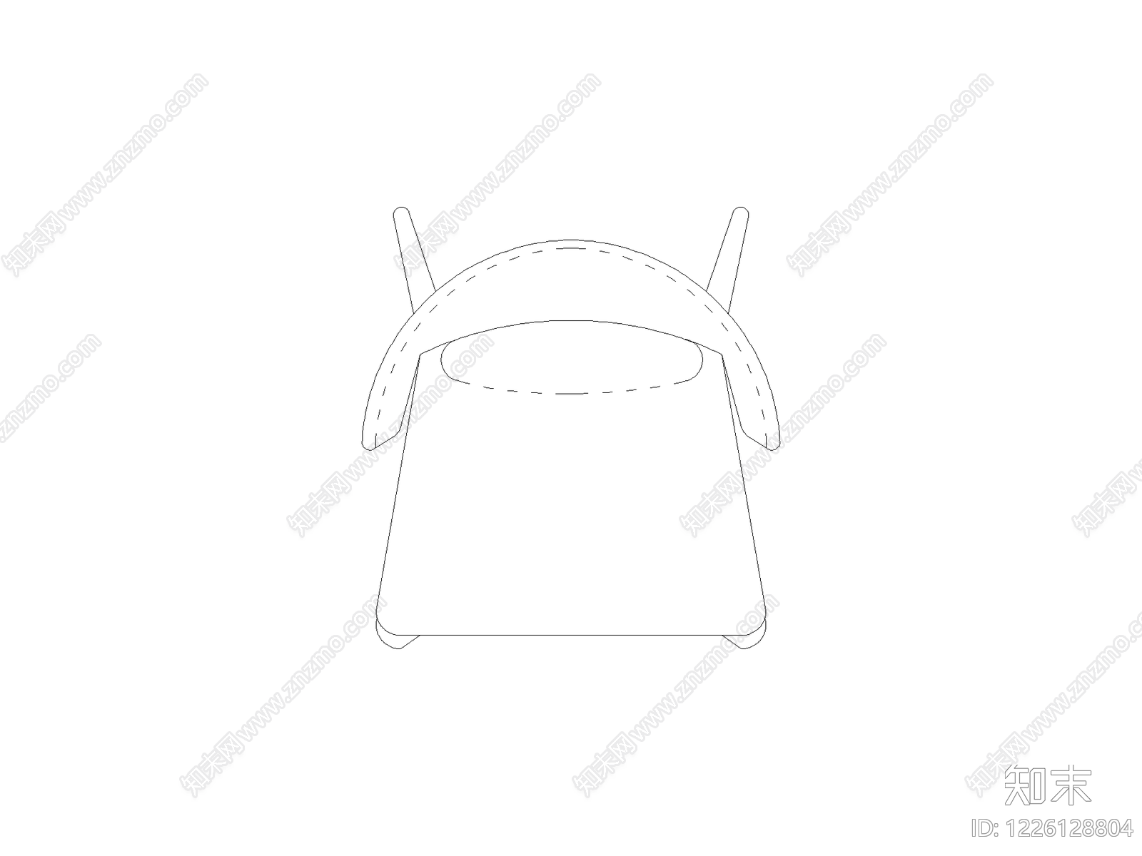 椅子CAD图纸