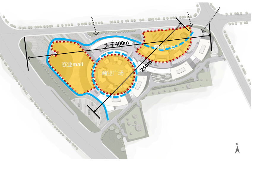 [上海]现代风格某知名地产办公综合体建筑设计方案文本cad施工图下载【ID:166816146】