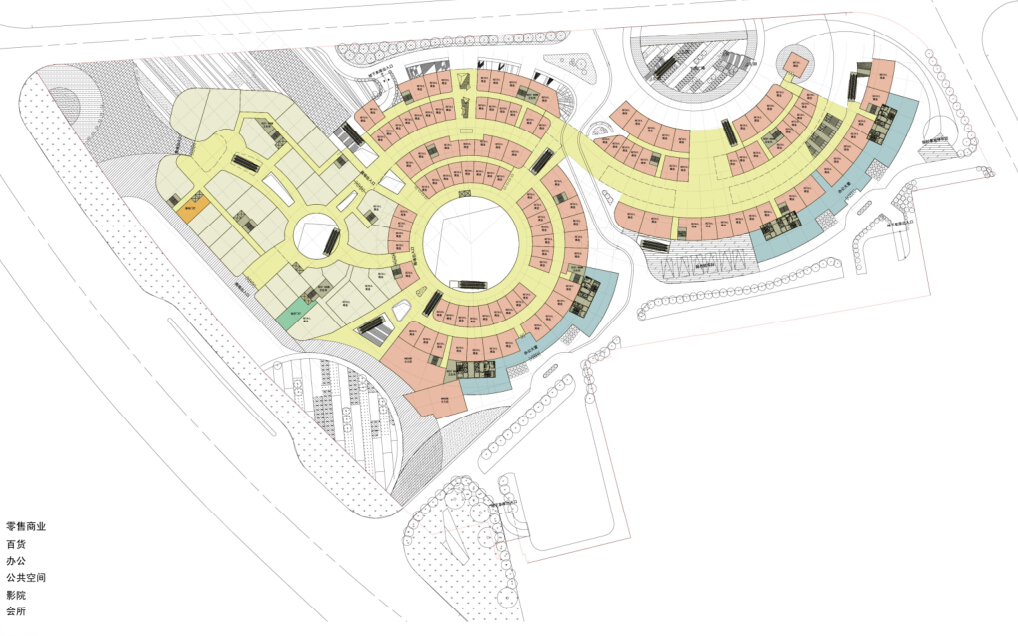 [上海]现代风格某知名地产办公综合体建筑设计方案文本cad施工图下载【ID:166816146】