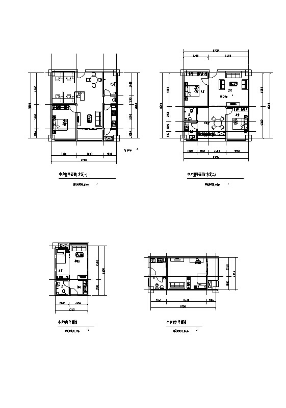 3套商住综合楼建筑设计施工图CAD施工图下载【ID:151479198】