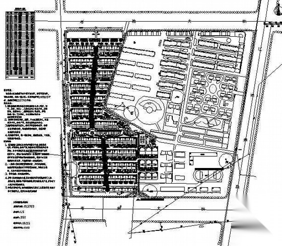 某小区景观规划平面图施工图下载【ID:161110125】