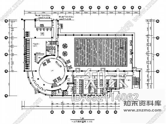 施工图河南高档奢华健身会所装修施工图cad施工图下载【ID:632114062】