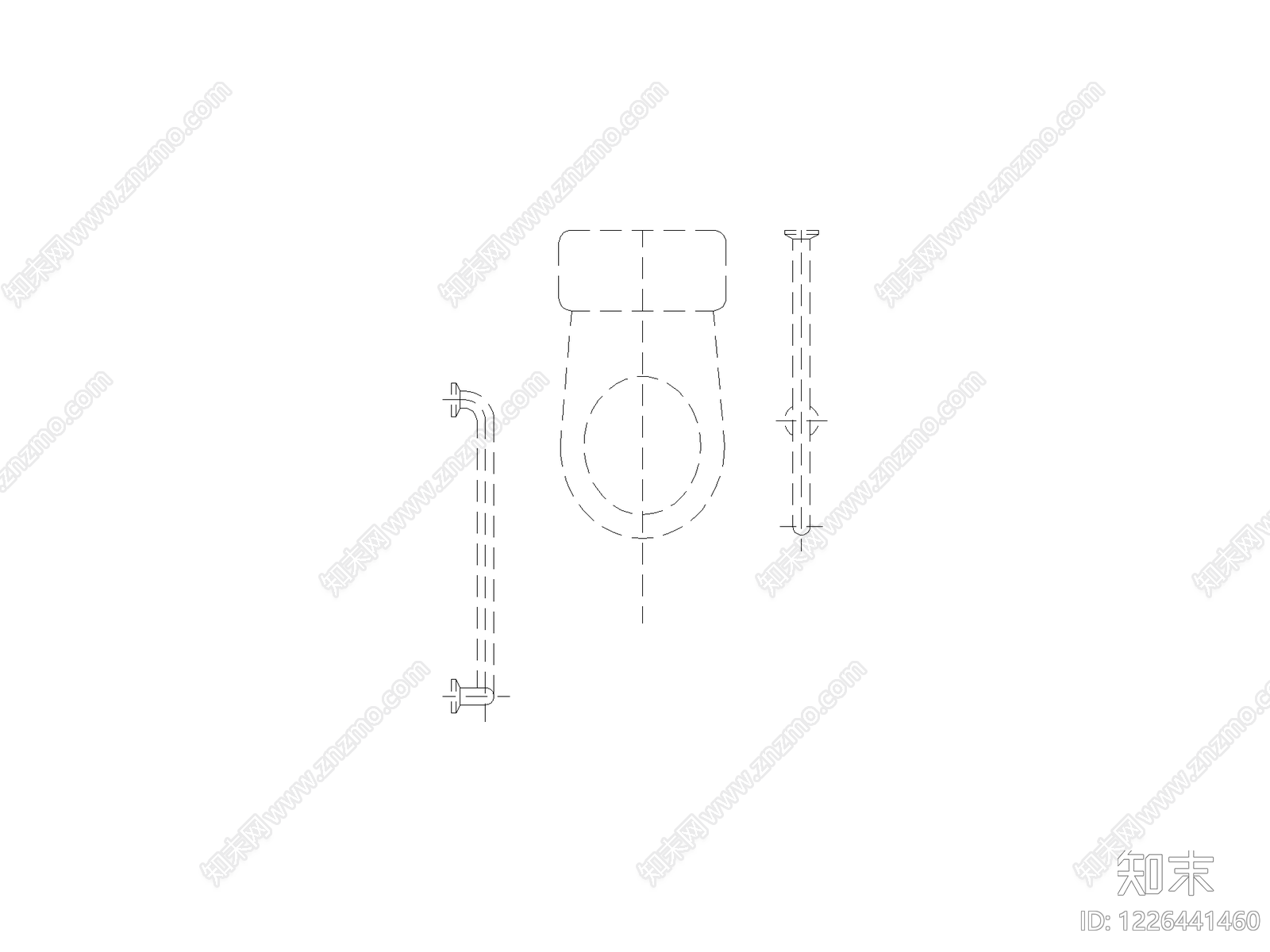 现代卫浴设施CAD图纸