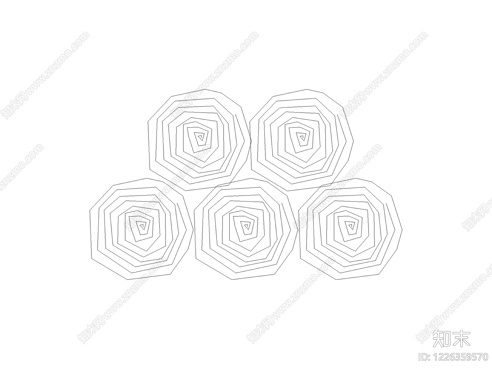 套柜子施工图cad施工图下载【ID:1226359570】