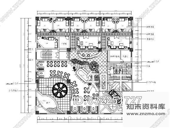 图块/节点歌舞厅平面布置图Ⅴcad施工图下载【ID:832251727】