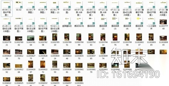 [北京]某四层陶瓷展厅室内装修施工图（含实景）cad施工图下载【ID:161694190】