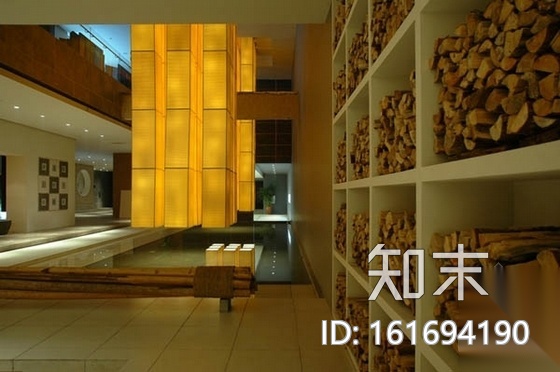 [北京]某四层陶瓷展厅室内装修施工图（含实景）cad施工图下载【ID:161694190】