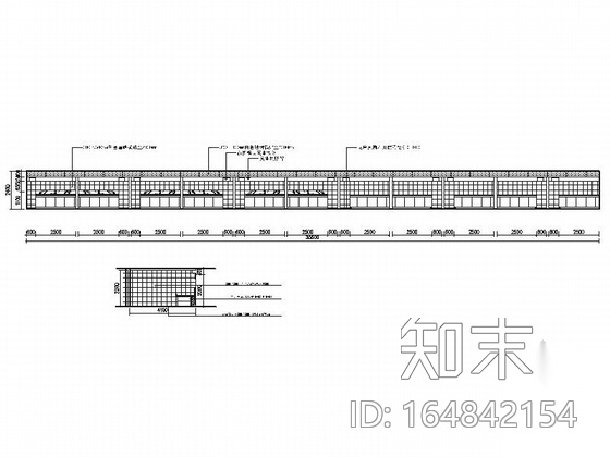 [南京]紧邻黄金地段交通便利综合型市场装修图施工图下载【ID:164842154】