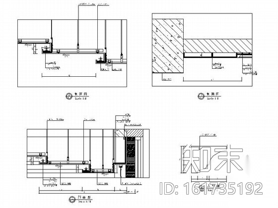 现代大贵宾室室内设计施工图施工图下载【ID:161735192】