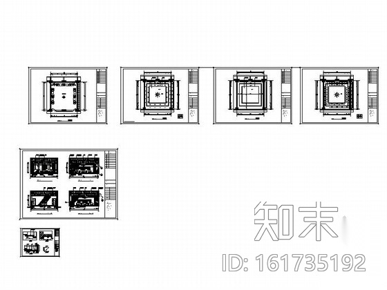 现代大贵宾室室内设计施工图施工图下载【ID:161735192】