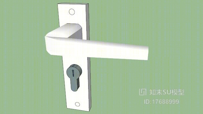 门把手SU模型下载【ID:17688999】