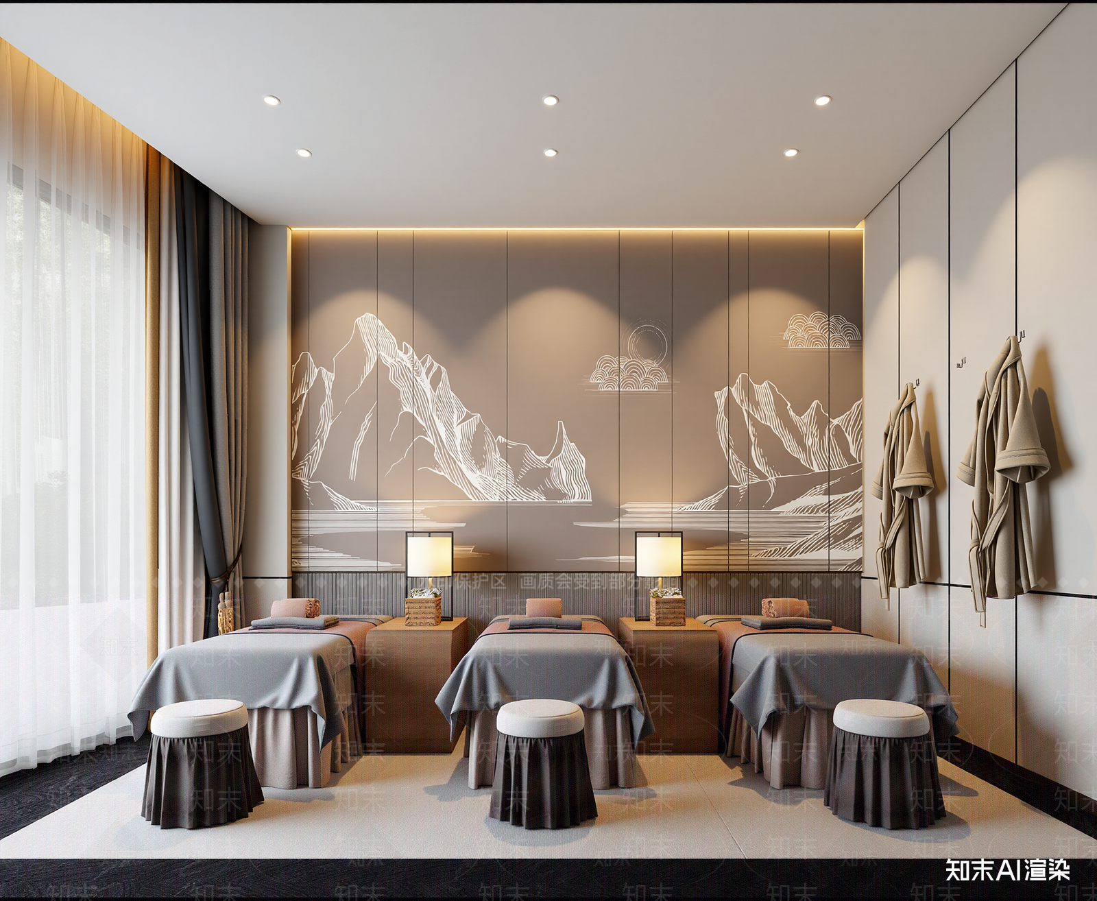 美容院3D模型下载【ID:1214009435】