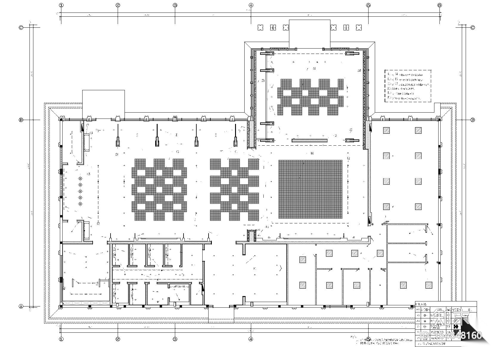 [四川]成都龙湖销售中心项目施工图+效果图施工图下载【ID:164848160】