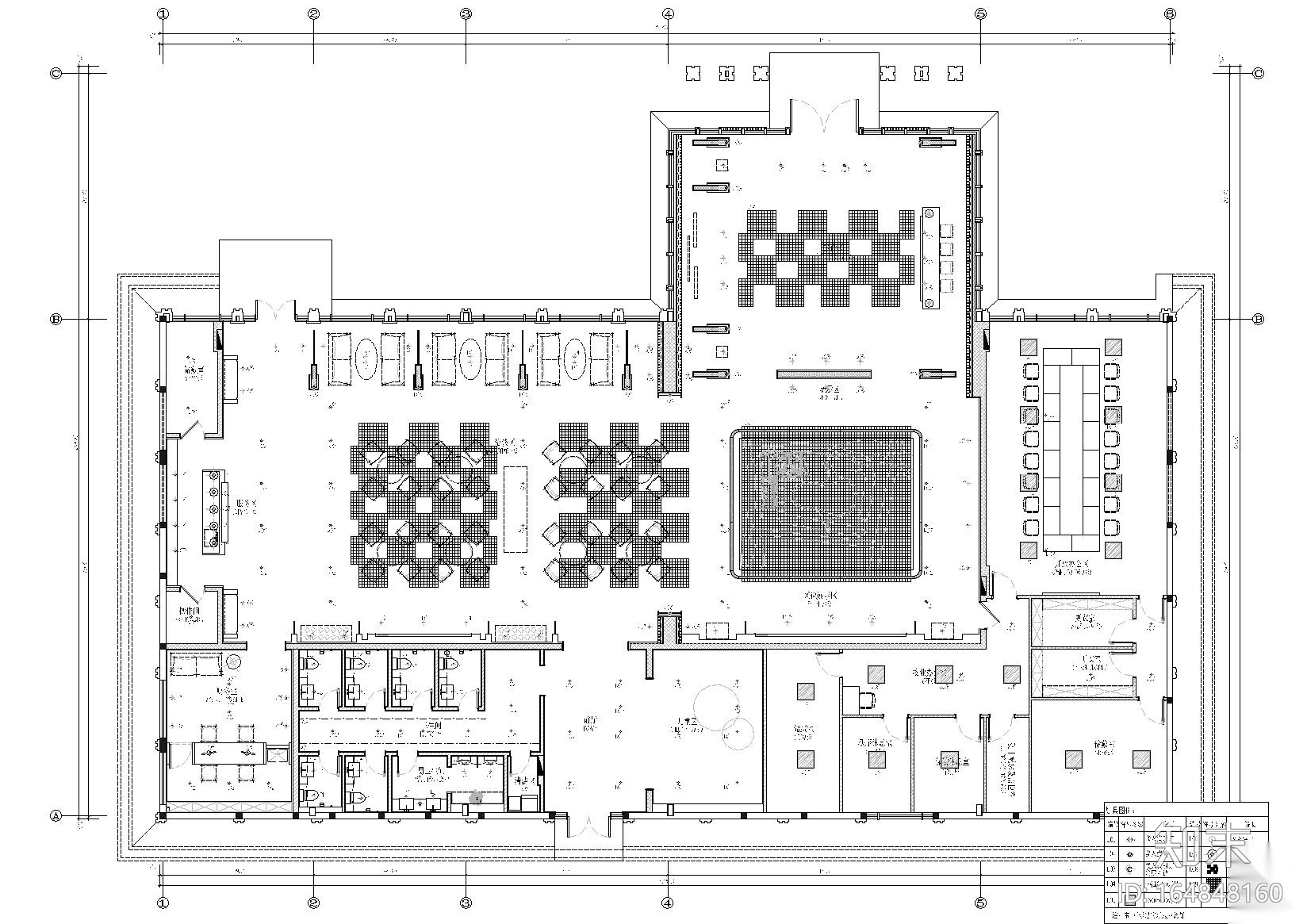 [四川]成都龙湖销售中心项目施工图+效果图施工图下载【ID:164848160】