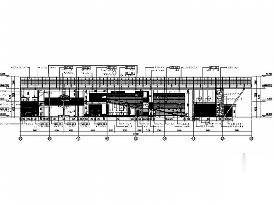 [杭州]独具特色国际一流连锁品牌新中式风格餐厅设计cad施工图下载【ID:165566133】