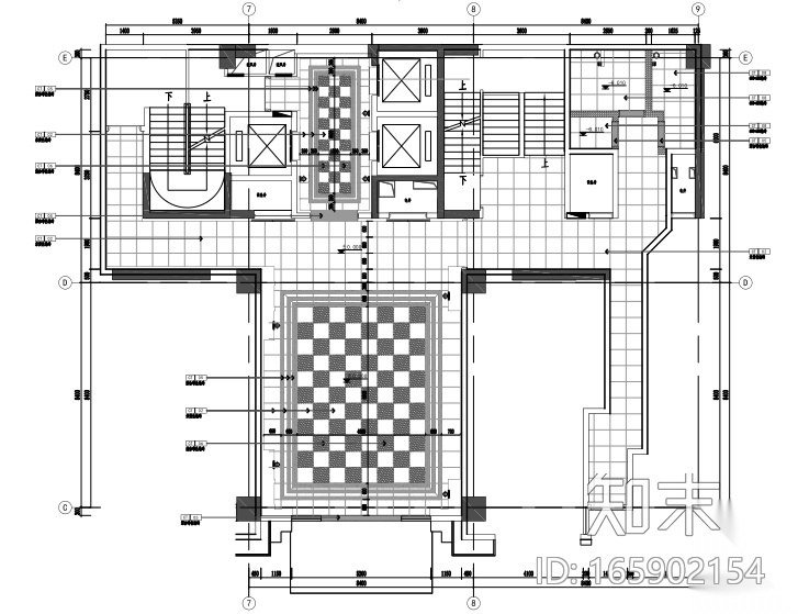 [济南]鲁能领秀城定制精装项目户型施工图cad施工图下载【ID:165902154】
