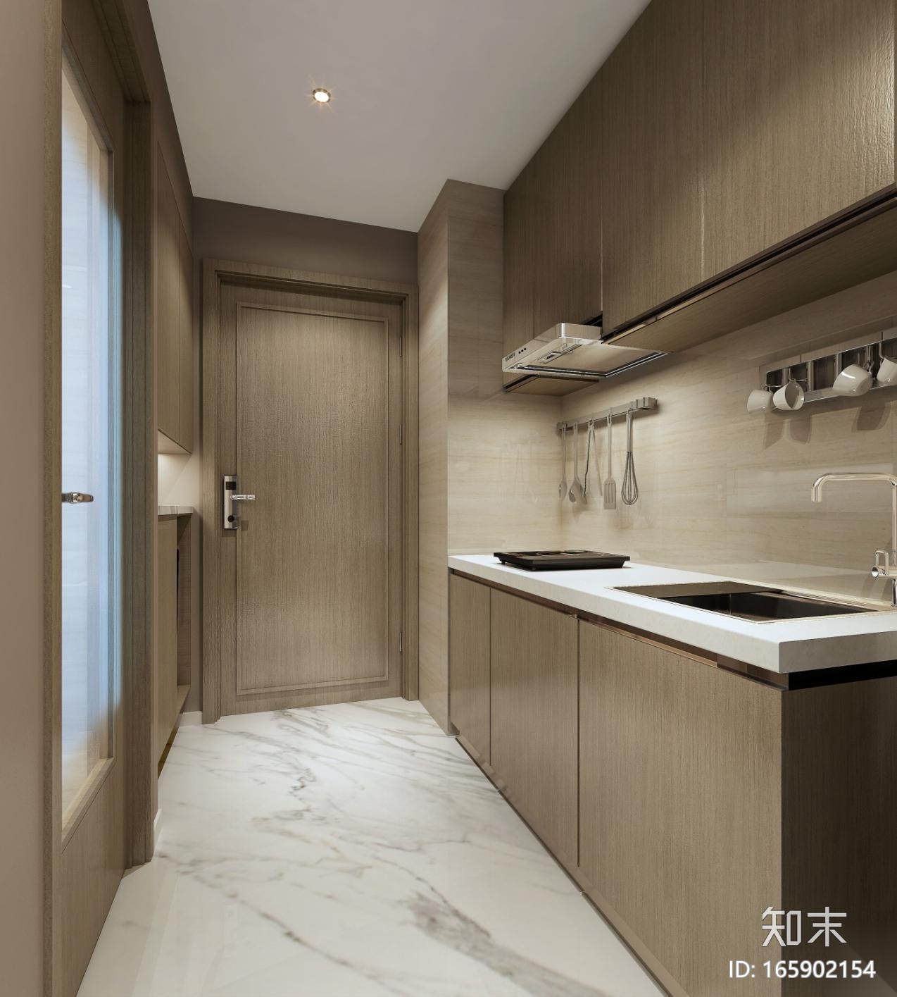 [济南]鲁能领秀城定制精装项目户型施工图cad施工图下载【ID:165902154】