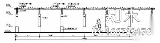 某办公大楼环境景观施工图cad施工图下载【ID:166792176】