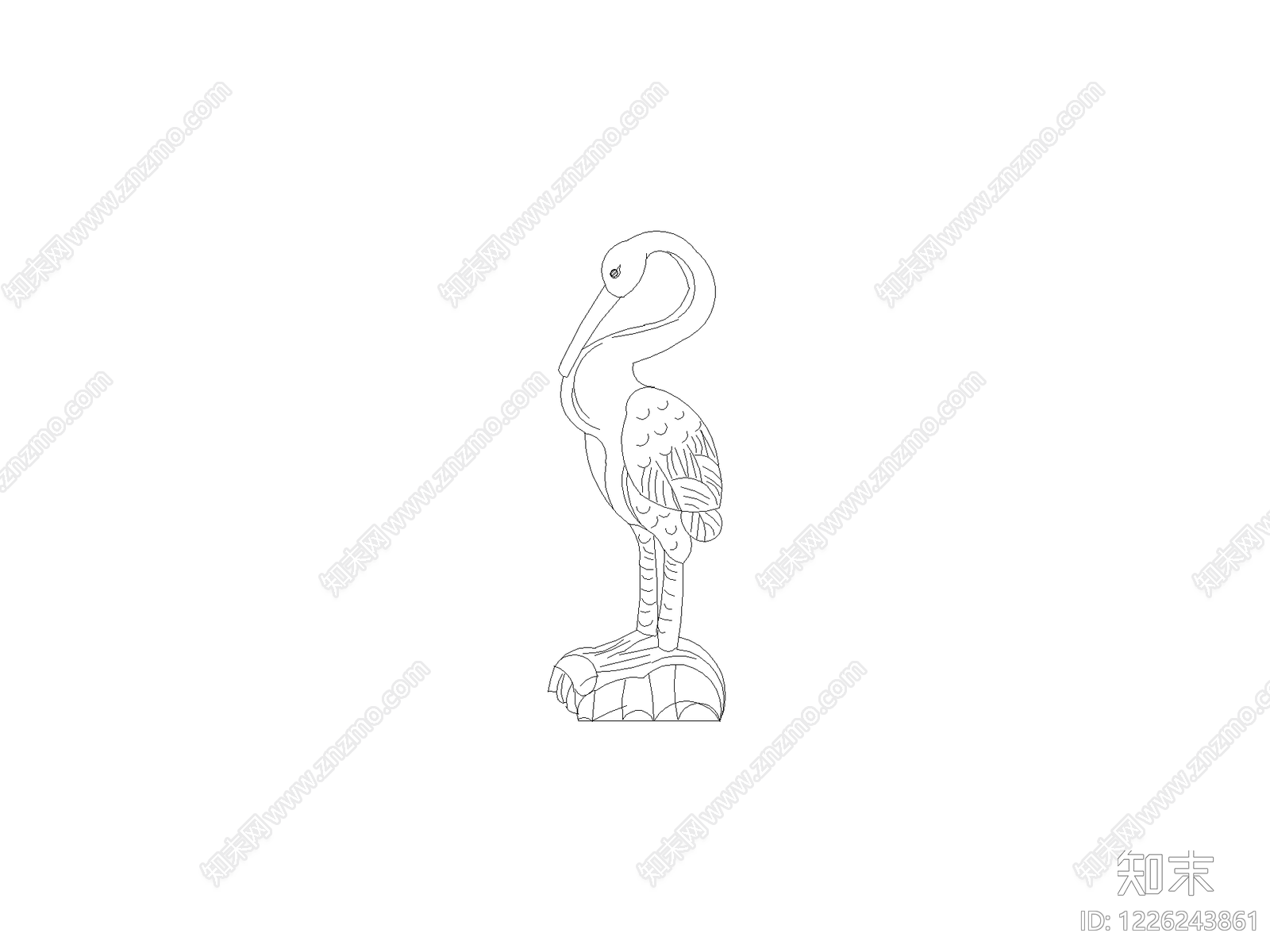 摆件CAD图纸