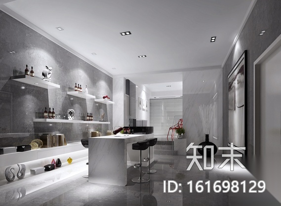 [江苏]中式风格两层公寓样板间设计CAD施工图cad施工图下载【ID:161698129】