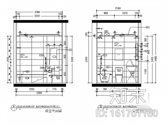 [上海]SOHO风格54平一居室室内设计装修施工图施工图下载【ID:161701160】