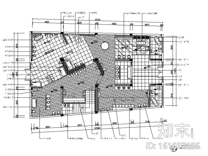 某知名洁具展厅装修图(含实景)cad施工图下载【ID:161697155】