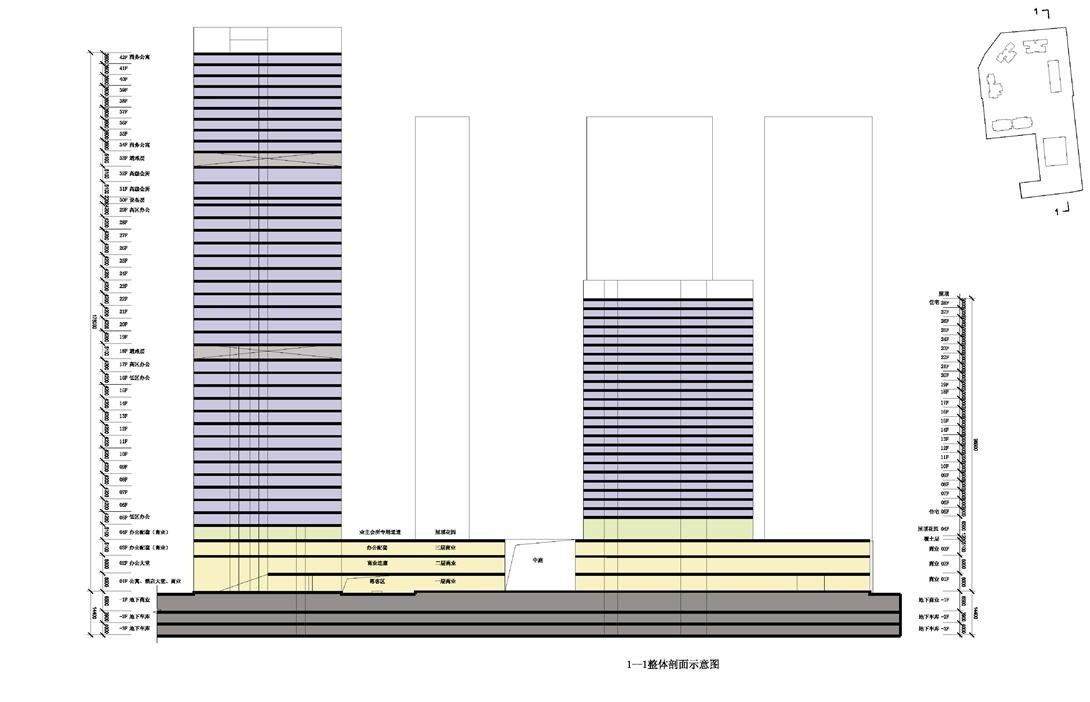 [广东]超高层高端复合型城市综合体建筑设计方案文本（含...施工图下载【ID:160591130】