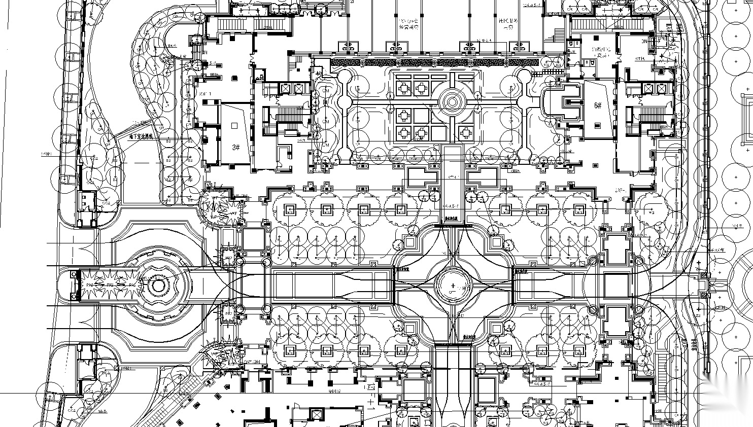 [浙江]杭州绿城新绿园植物CAD施工图、实景施工图下载【ID:161023187】