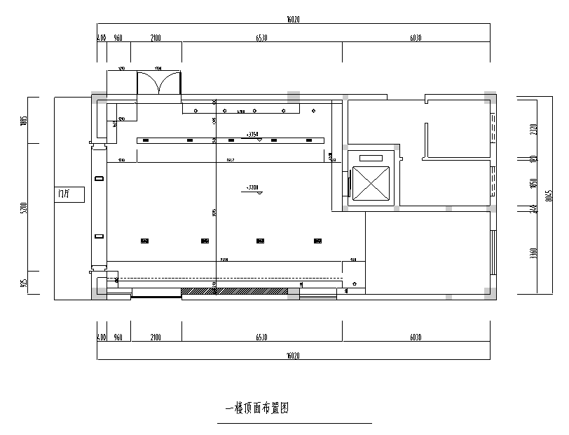 现代简洁办公空间设计施工图（附效果图+预算报表）cad施工图下载【ID:161749100】