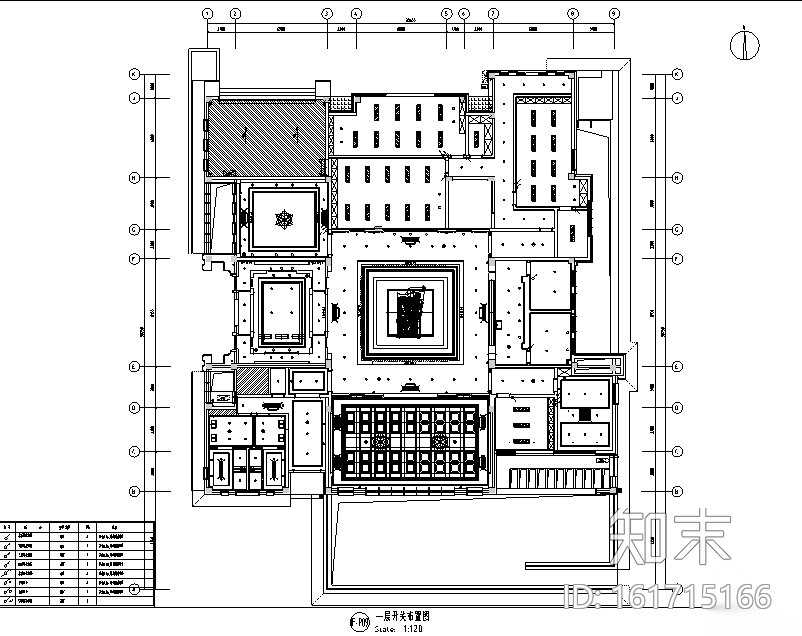 [浙江]兰悦售楼中心设计施工图（附效果图）cad施工图下载【ID:161715166】