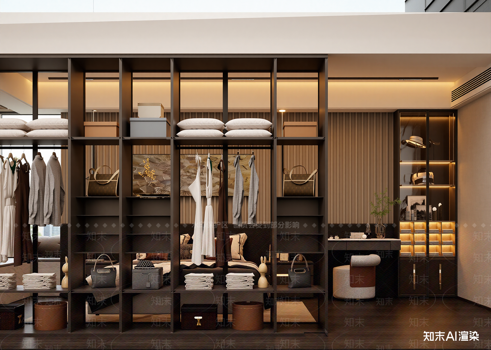 现代服装店3D模型下载【ID:1215138252】