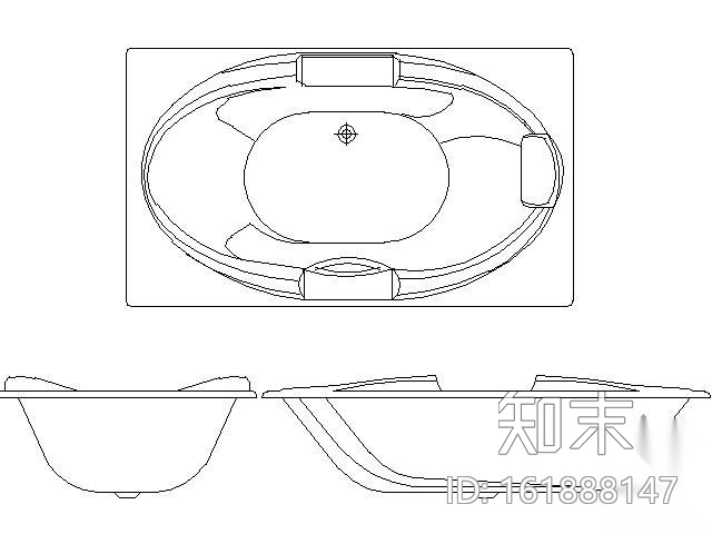 卫浴洁具精选图块集施工图下载【ID:161888147】