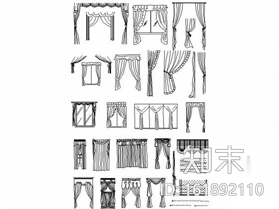 常用现代家居CAD图块下载cad施工图下载【ID:161892110】