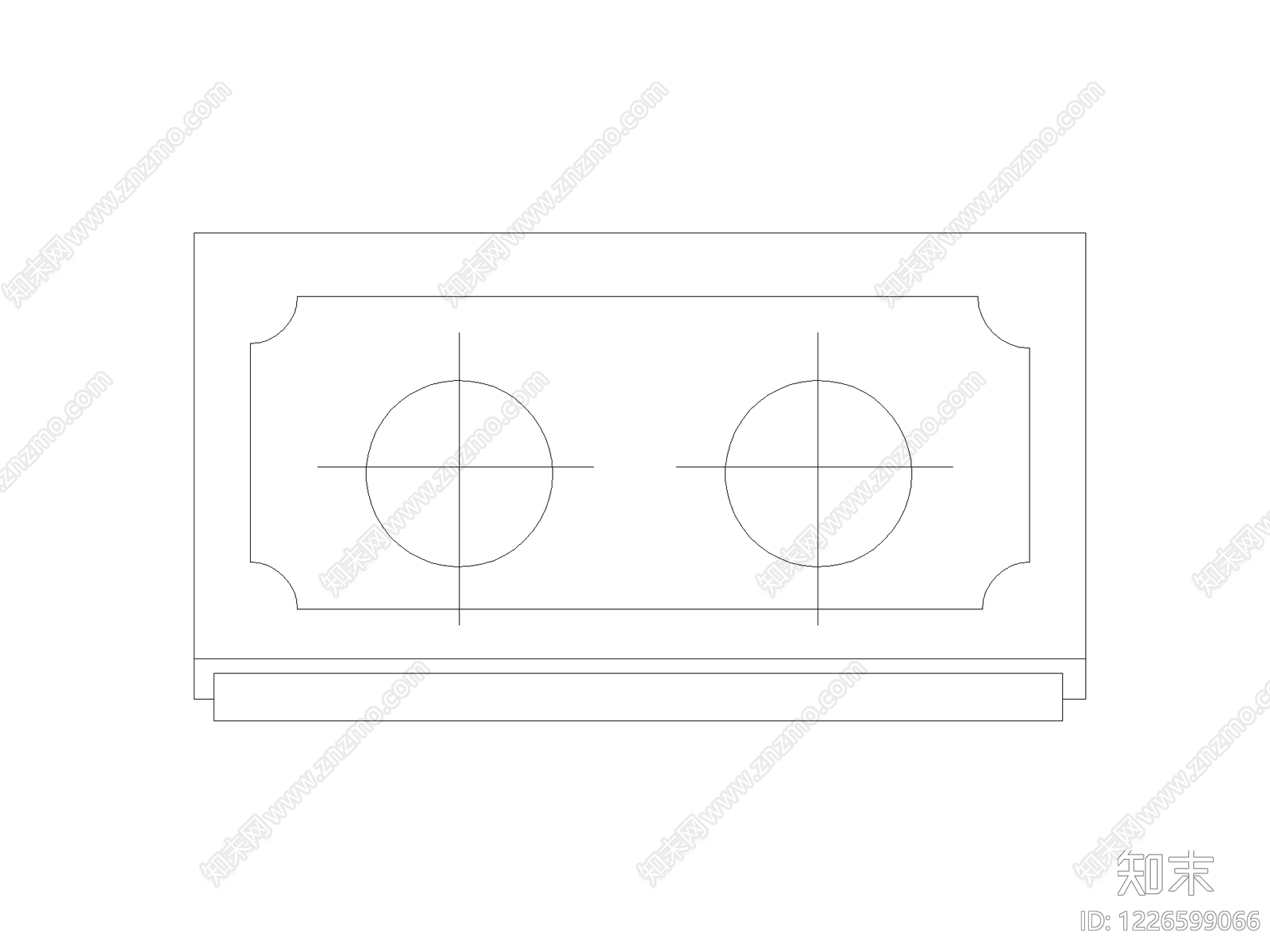 开关插座cad施工图下载【ID:1226599066】