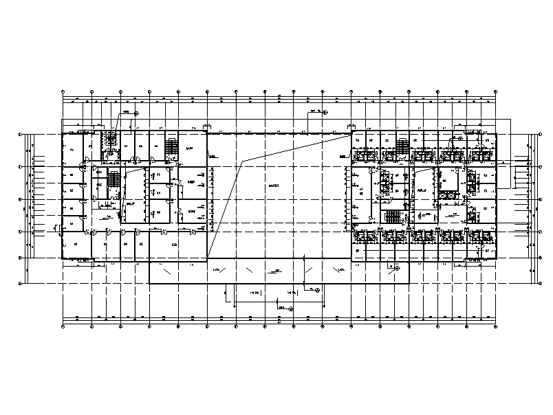 某三层汽车站设计建筑施工图（CAD）施工图下载【ID:160727182】