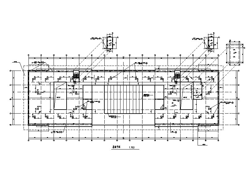 某三层汽车站设计建筑施工图（CAD）施工图下载【ID:160727182】